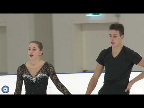 Camp. Ita. 20202: Giulia PAPA - Riccardo Maria MAGLIO - Junior Pairs - Short Program