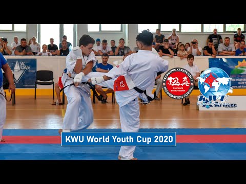 KWU World Youth Cup: 1 round Dogukan Yeter (Turkey, aka) - Vladyslav Zabolotnyi (Ukraine)