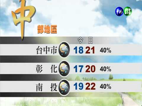 2014.03.08華視午間氣象 彭佳芸主播