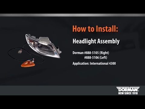 Dorman Products headlight assembly