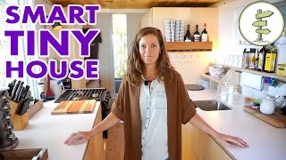 Modern Tiny House with Hidden Bathroom &amp; Space Saving Furniture - Full Tour