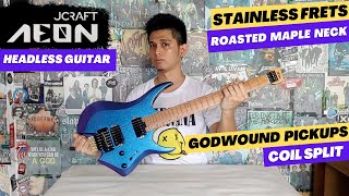 JCraft Aeon Headless Electric Guitar | Review