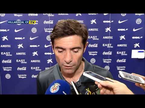 Declaraciones de Marcelino tras el Levante UD - Villarreal CF de pretemporada