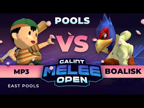 Galint Melee Open: Spring Edition - MP3 (Ness) vs Boalisk (Falco) - EC Pools