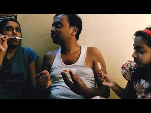 Art of eating ice cream. With Shravya and Shwetha. 27.04.2020