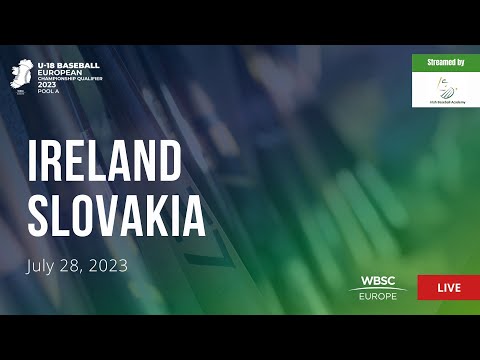4 U-18 Baseball European Championship Qualifier IRL: Ireland VS Slovakia