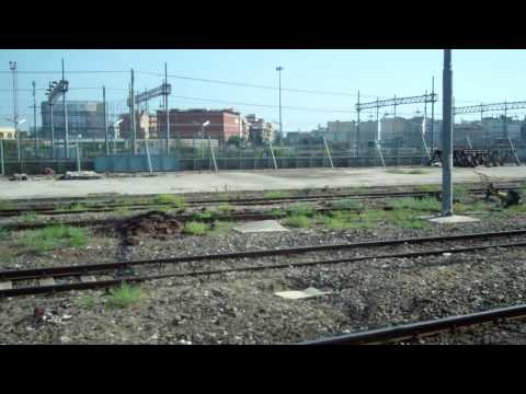 Leaving Napoli Centrale on the Frecciarossa