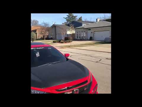 Honda Civic Sport 2.0L installing ,Catted down pipe ,AEM air intake,Ktunner,Muffler Delete