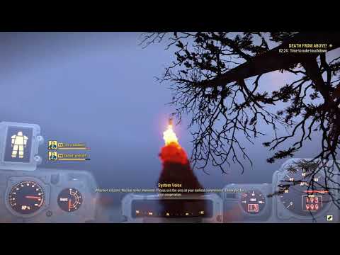 Fallout 76: Watching a Nuclear Launch