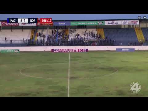 MAC x Noroeste  -  Ao Vivo  TV Canal 4 Marília