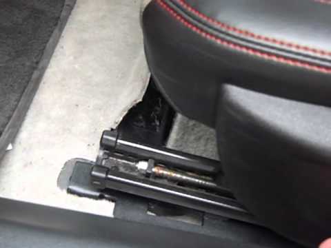 2010 Camaro Drivers Seat Extender Modification  for TALL PEOPLE