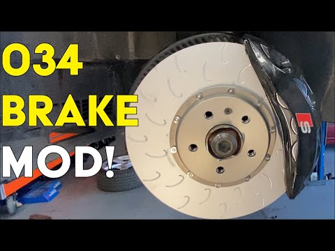 Audi S4 Brake Mod! 034 Motorsport Rotors! Lines! Pads! Oh My!