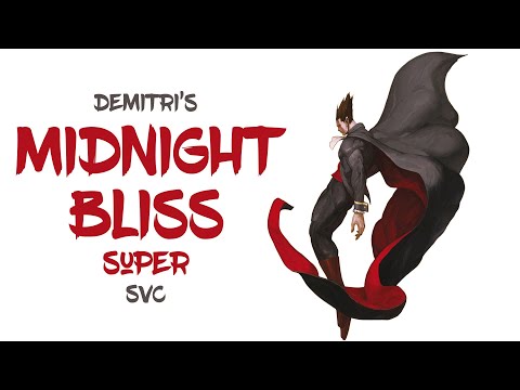 Demitri Maximoff Midnight Bliss Super Move ALL characters! | SNK vs. Capcom: SVC Chaos