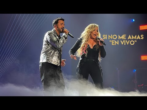 Luis Fonsi , Ednita Nazario - Si No Me Amas ( Concierto Una Noche Perfecta Tour )