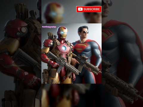 Superman vs Ironman💥😱(A story of revenge and greed)#marvel #dc #shorts