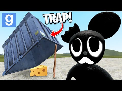 CAN YOU TRAP CARTOON MOUSE?! 🐁 (Garry's Mod Sandbox) | JustJoeKing