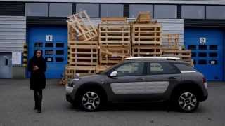 Kaaran Mia Pelttarin koeajossa Citroen C4 Cactus