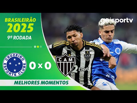 Gols e lances de Cruzeiro x Atlético Mineiro