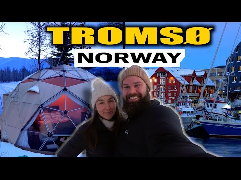Tour of TROMSO, Norway! 🇳🇴 Why you MUST VISIT the ARCTIC CAPITAL (Polar Night Season)