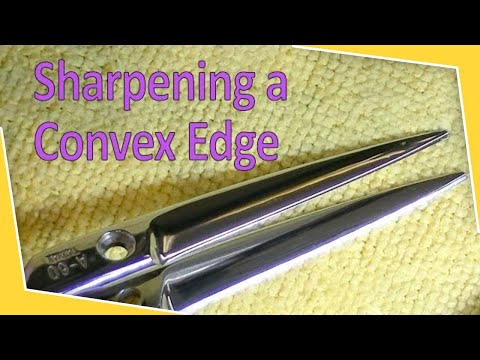 Easy Tip for Sharpeners when Sharpening a Convex Edge...