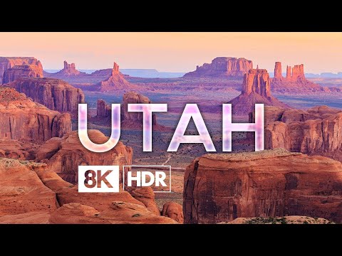 Utah - USA 8K Drone Video ULTRA HD HDR
