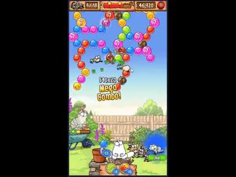 Simon's Cat Pop Time Level 708 - NO BOOSTERS 😺 | SKILLGAMING ✔️