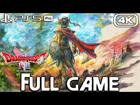 DRAGON QUEST 1 HD-2D REMAKE Gameplay Walkthrough FULL GAME (4K 60FPS) No Commentary