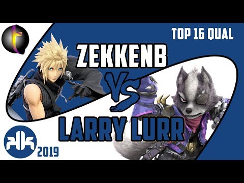 KKON19 Main Event: SSBU - Top 16 Qual - ZekkenB vs Larry Lurr