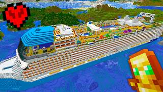 I Built Minecraft’s LARGEST Cruise Ship