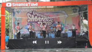SMA 1 MTR Phrascio band, never say never by JB (cover)