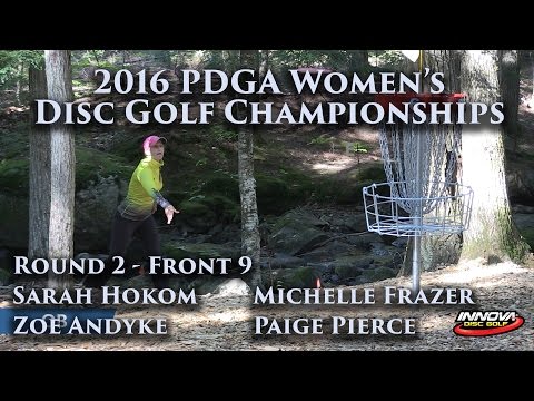 2016 US Women's Disc Golf Championships - Sarah Hokom, Paige Pierce, Zoe Andyke, Michelle Frazer