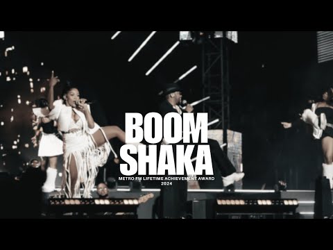 Boom Shaka Receiving Lifetime Achievement Award At The Metro FM Awards 2024