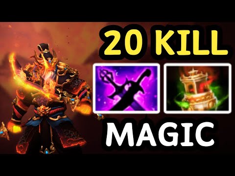 🔥 FIRE EVERYWHERE. ZERO ESCAPE — 20 KILL EMBER SPIRIT MAGIC BUILD | DOTA 2 🔥