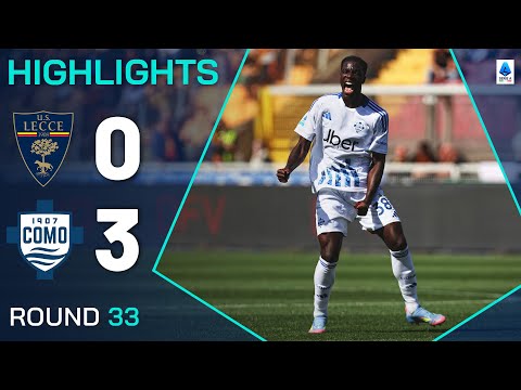 LECCE-COMO 0-3 | HIGHLIGHTS | Diao At The Double As Como Move Joint Twelfth | Serie A 2024/25
