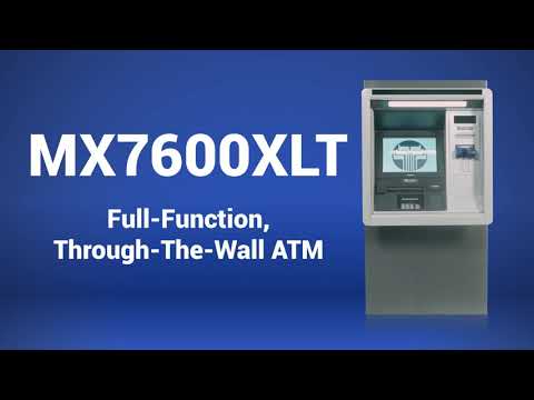 Hyosung's MX7600XLT Full Function, Through-The-Wall ATM