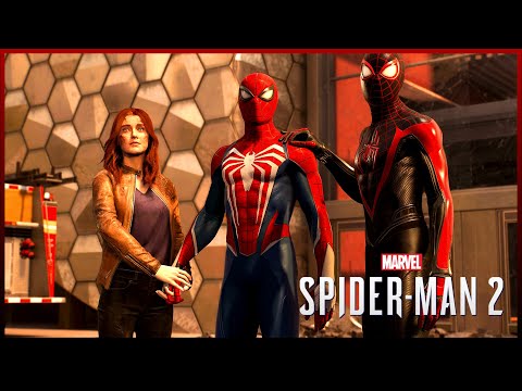Spider-Men VS Venom With The Advanced 2.0/Upgraded Suits | Marvel's Spider-Man 2