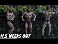 I'M HATING MY PHYSIQUE | 11.5 WEEKS OUT | MENTAL BARRIERS IN BODYBUILDING