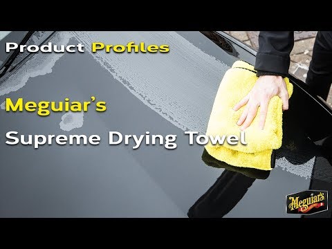 Meguiar's Supreme Drying Towel - Product Profiles