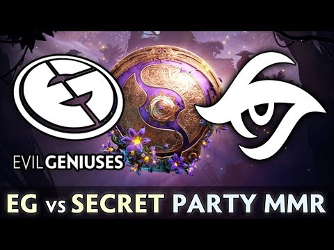 EG vs SECRET — full teams in NEW PARTY Ranked