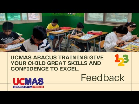 UCMAS ABACUS TRAINING Give your child great skills and confidence to Excel | Feedback