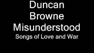 Duncan Browne - Misunderstood