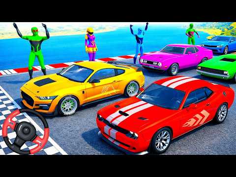 Juegos de Carros - GT Car Stunt Racing #2 - Mega Rampa Imposible 3D