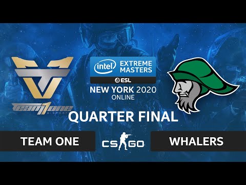 CS:GO - Whalers vs. Team One [Train] Map 2 - IEM New York 2020 - Quarter Final - NA