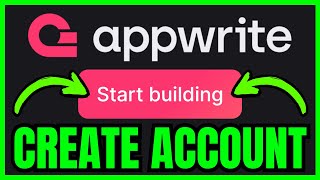 How To CREATE ACCOUNT On Appwrite (QUICK & EASY) 2026