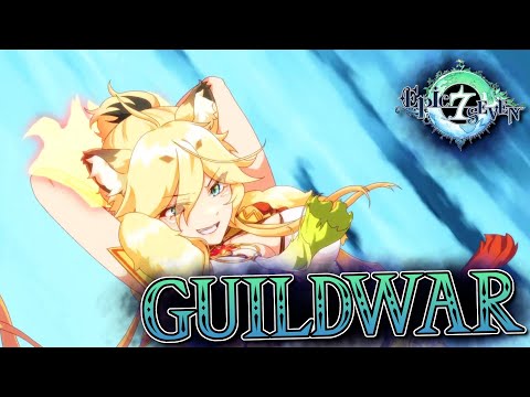Meow, the cat is loose - Epic Seven GuildWar hololive Vs. Harmonious