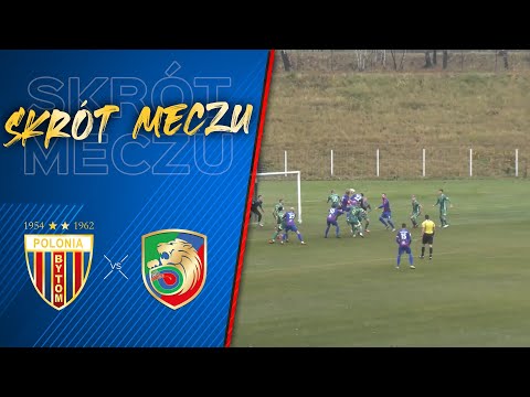 Skrót: Polonia Bytom - Miedź II Legnica 1:1 (1:1) 20.11.2021r.