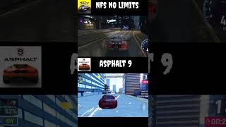 Download lagu Asphalt 9 vs Nfs no limits #cargames mp3