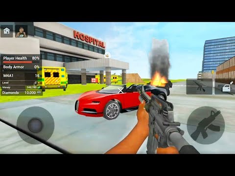 Bike and SUV Driving in Super - Criminal Villain Simulator #3 - Android iOS Gameplay