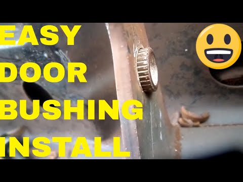 Door bushing ,install easy on   Dodge ,Chrysler , Gm or Ford during door hinge replacement/door pins