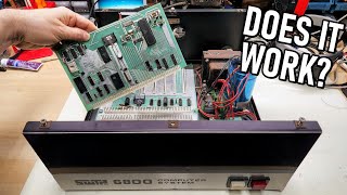 Let's try to get the SWTPC 6800 computer working